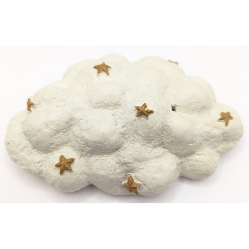 Vtg Honey and Me Ceramic Cloud Stars Celestial Incense Stick Holder Folk Art Y2K